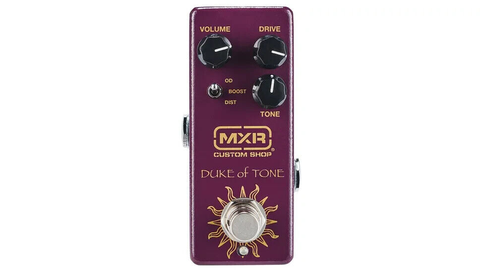 New in Box Dunlop MXR® DUKE OF TONE™ OVERDRIVE CSP039