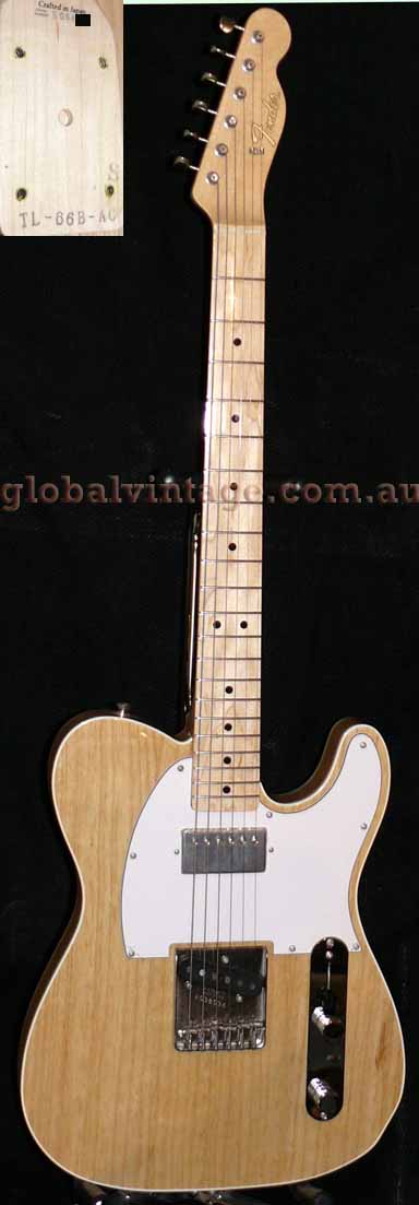 ~SOLD~Fender Japan C.I.J. "S" series `Albert Collins' `66 Teleca