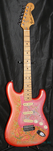 ~SOLD~Fender Japan M.I.J. "E" series `72 Paisley Stratocaster Re