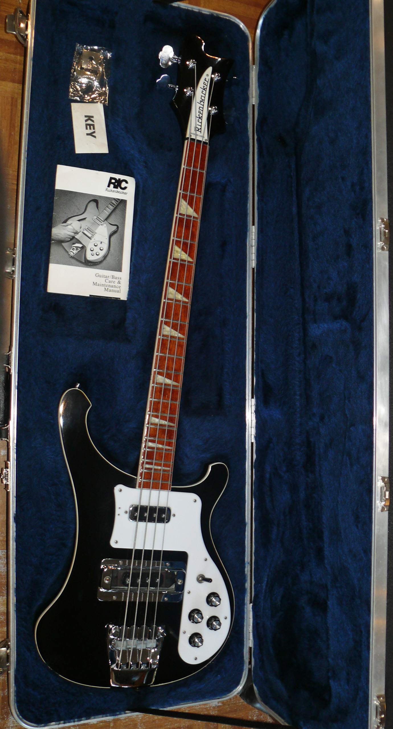 ~SOLD~Rickenbacker U.S.A. '`02 Model 4003 Bass. Jetglo