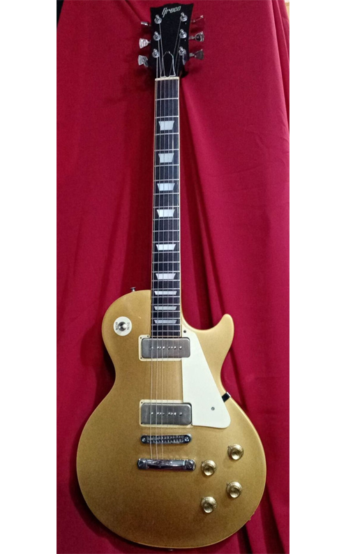~SOLD~Greco Japan `77 EG600GS - Les Paul Goldtop Deluxe type