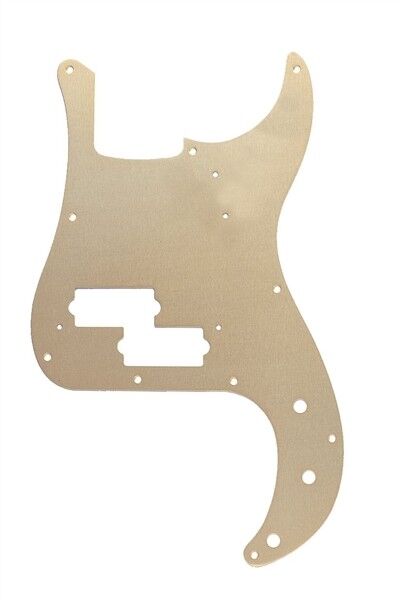 Genuine Fender Gold Anodized 10-Hole '50s Vintage-Style Precision Bass Pickguard