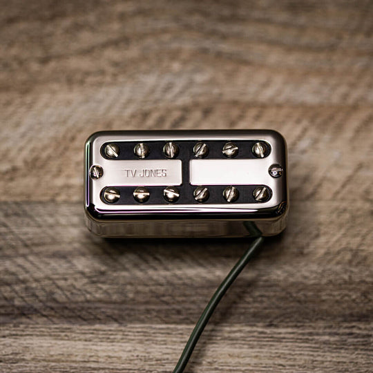 TV Jones Power'Tron Nickel pickup set -Universal Mount-The TONE of Malcolm