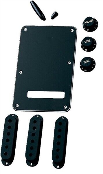 Genuine Fender Stratocaster Black Accessory Kit - Black P.N. 0991363000