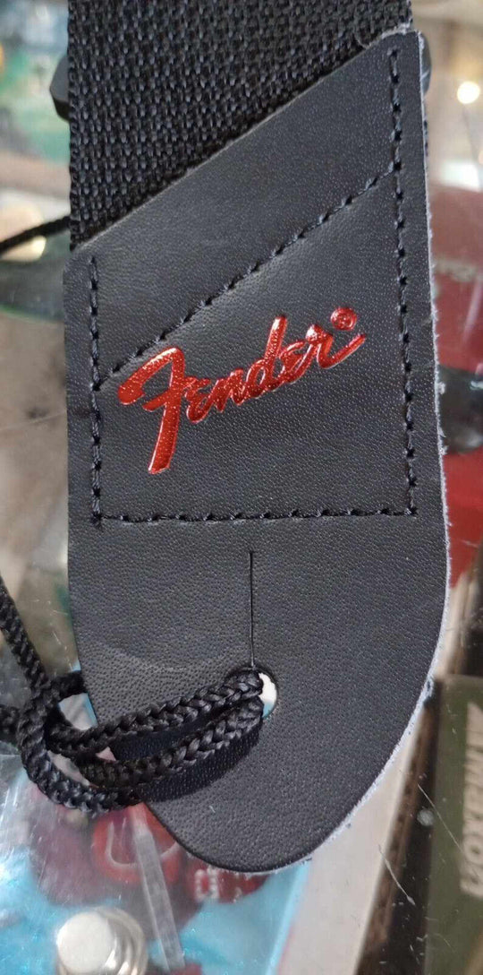 Genuine Fender Pick'N'Strap Guitar Strap -2", Black Polyester, various colours