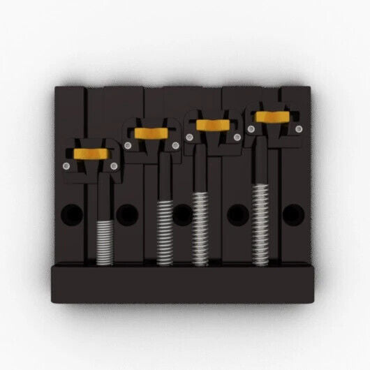 Hipshot KickAss replacement Fender Bass Bridge-BLACK High Denstiy Kick Bad-ASS!