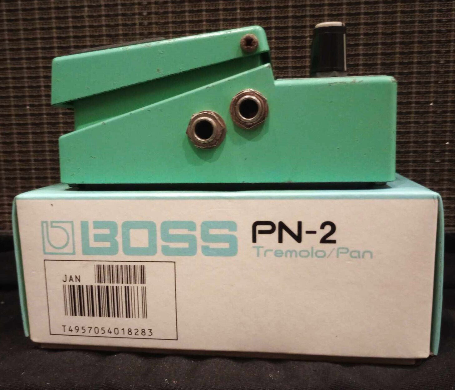 Boss PN-2 Tremolo/Pan with original box.Rare October 1990 production