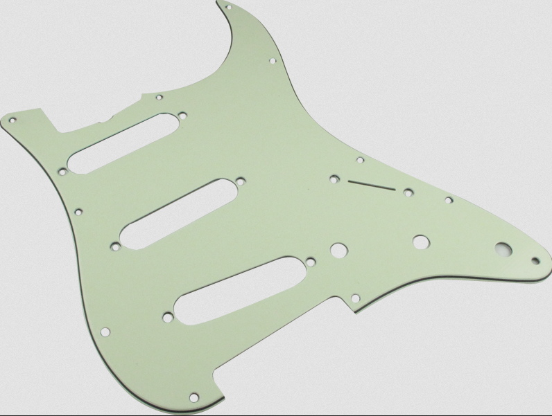 Genuine Fender Vintage '62 Stratocaster 11-Hole pickguard Mint Green-0991343000