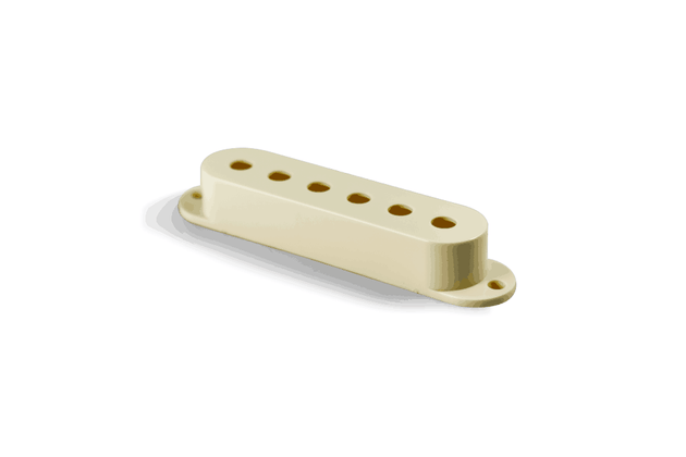 New Lindy Fralin Steel Pole 42 neck pickup for Stratocaster - Parchament cover