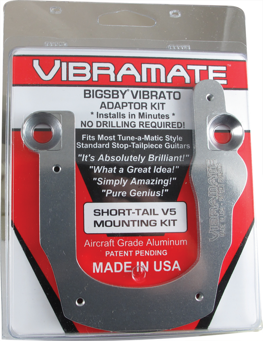 Vibramate V5-ST Short Tail adapter for Bigsby B-5 to suit SG Standard w/ batwing