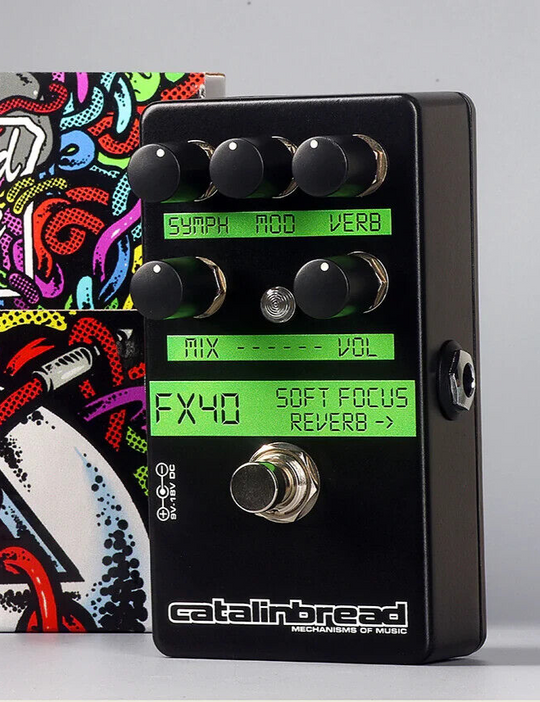 NEW Catalinbread Soft Focus Reverb - Yamaha FX-500 voiced reverb/decay pedal