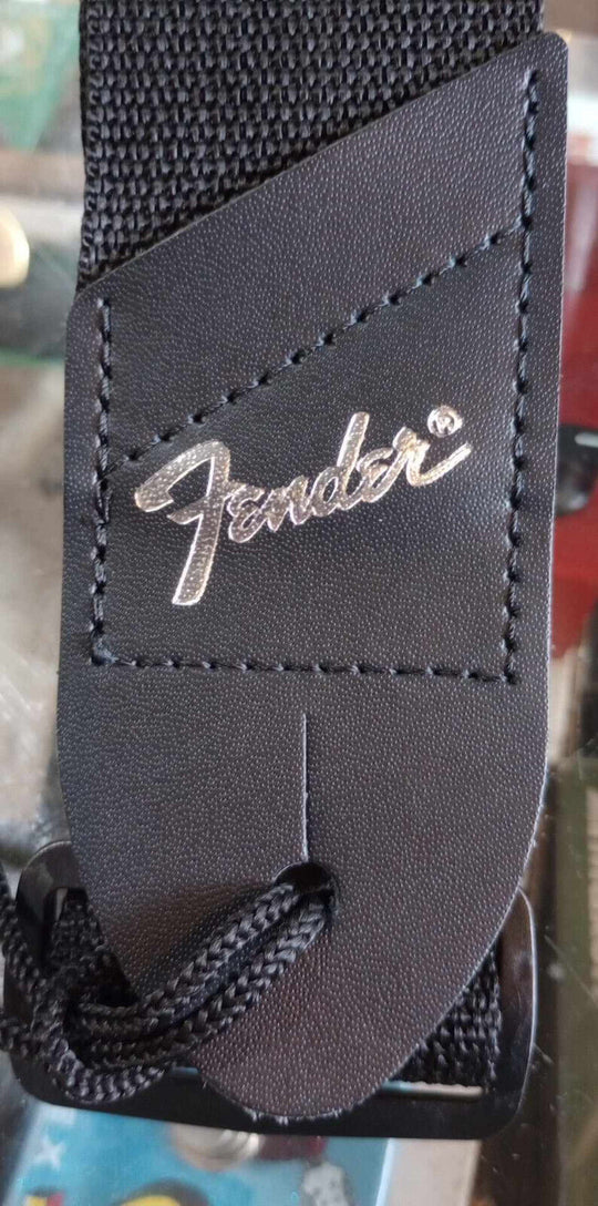 Genuine Fender Pick'N'Strap Guitar Strap -2", Black Polyester, various colours