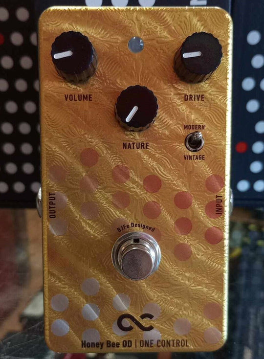 Newest Version One Control Honey Bee Overdrive w/original box - Gold - near mint