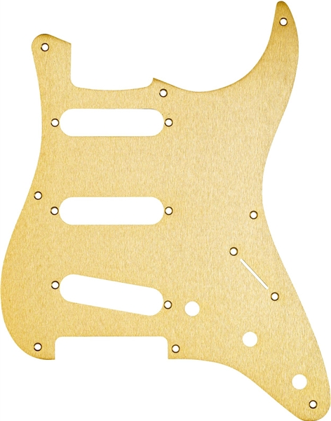 Genuine Fender USA Gold Anodized 8-Hole '50s Style Stratocaster Pickguard