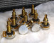 CTS Guitar Pot 500k,Les Paul Long Split Shaft .75" bushing,Audio Taper. Raw part