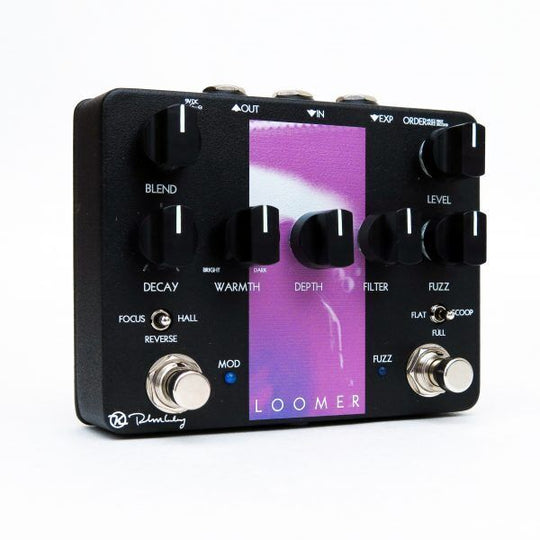 Keeley Electronics Loomer-Shoegaze Wall of Fuzz  Soft Focus Reverb Tremolo tone