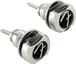 Fender Chrome Infinity Strap Locks w/buttons P.N.  0990818600 pair Straplocks