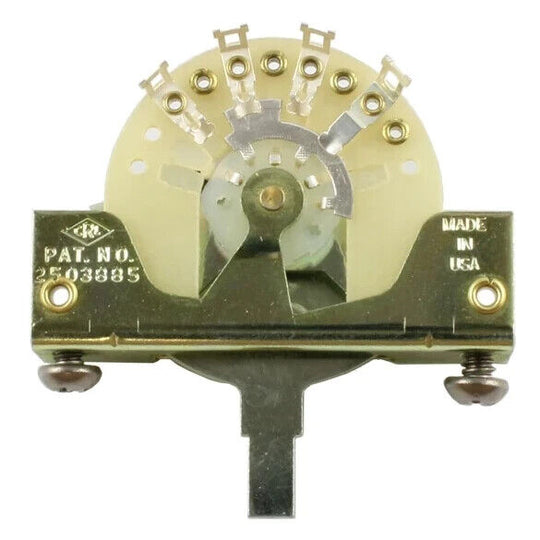 Allparts packaged U.S.A made CRL 5-Way Selector Switch for Fender Stratocaster.