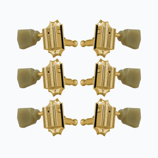 Allparts - Grover 135 3X3 Vintage Style Tuning Keys - GOLD  - TK-7940-002