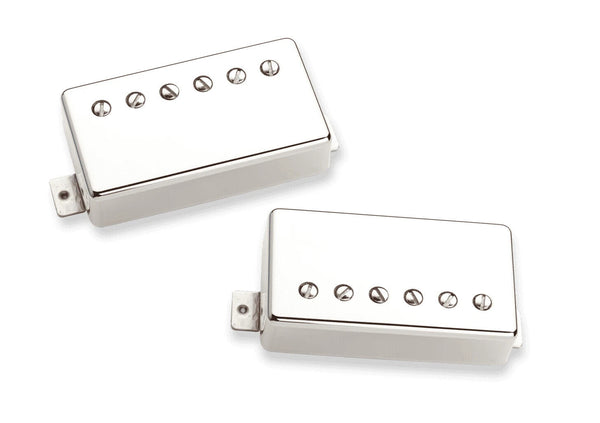 Seymour Duncan Green Magic Humbucker set with nickel covers.