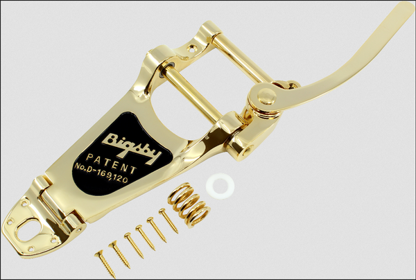 Genuine Gold Bigsby B7 Guitar Vibrato - Arch Top Electrics-Gibson Les Paul,ES335