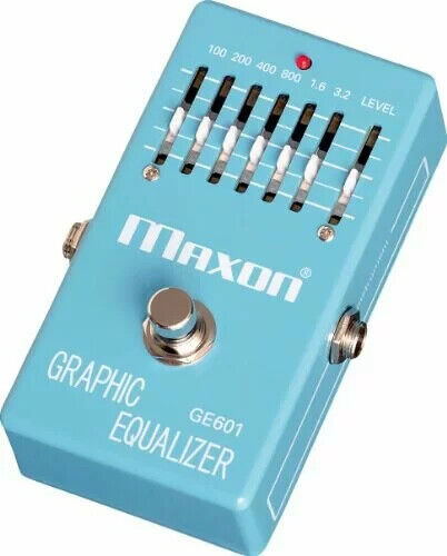 NEW Maxon GE-601 Graphic Equalizer-Made in Japan EQ BACK IN STOCK.