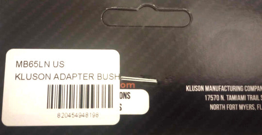 Genuine Kluson nickel 1/4" - 10mm adapter/ conversion bushes.  P.N. MB65LN US