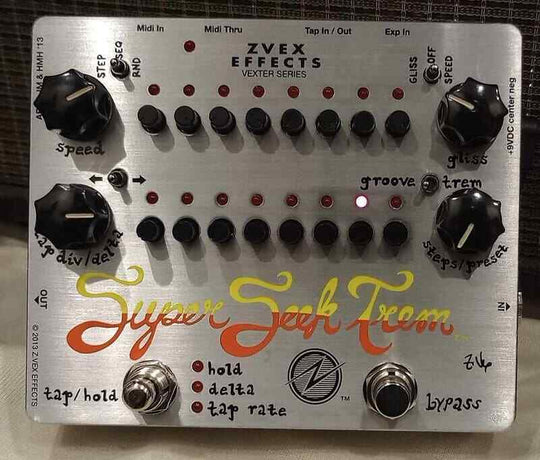 NEW Old Stock ZVex Super Seek Trem . With original box & all packaging etc