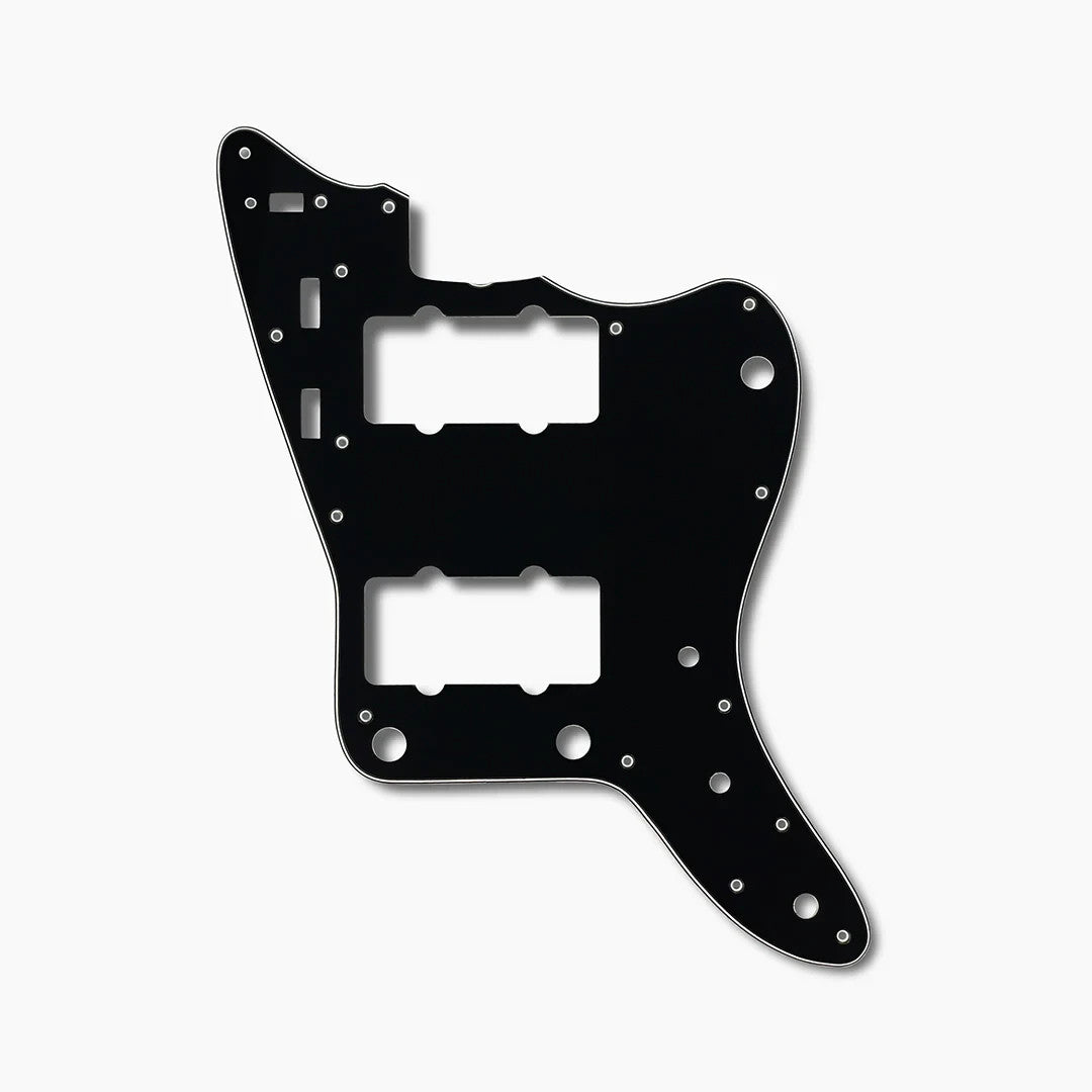Allparts 13-hole Pickguard for US Jazzmaster®  -Black Made in Japan.SKU: PG-0582