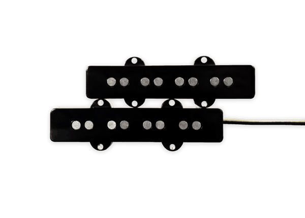 NEW Lindy Fralin Jazz Bass replacemment Pickups Vintage wind - black covers