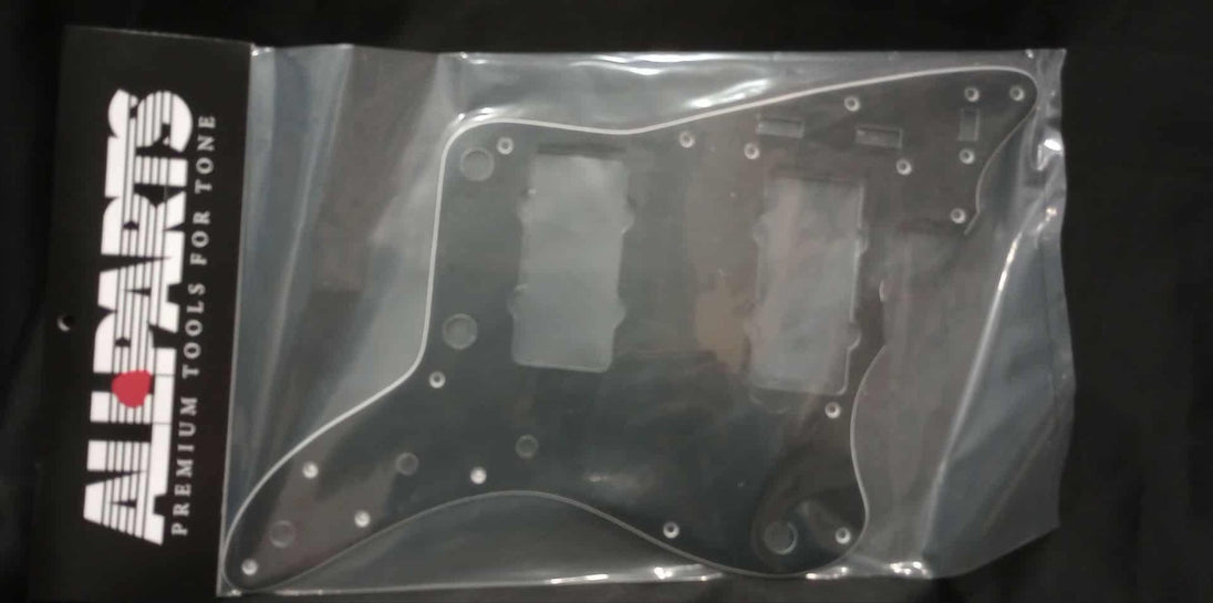 Allparts 13-hole Pickguard for US Jazzmaster®  -Black Made in Japan.SKU: PG-0582