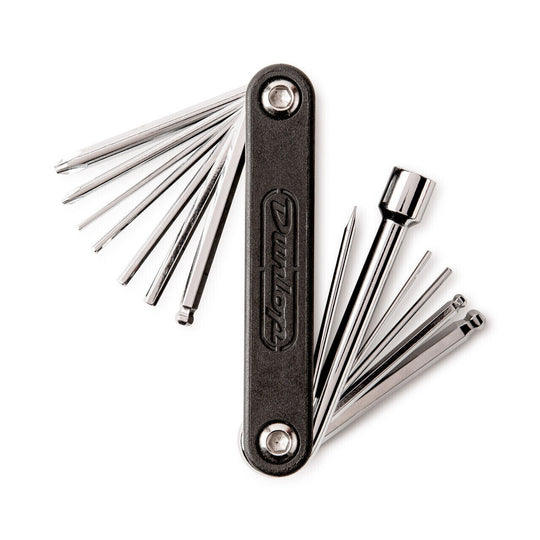 Dunlop System 65 Hex Key Multi-Tool  for Guitar and Bass repair & setup.PN DGT09