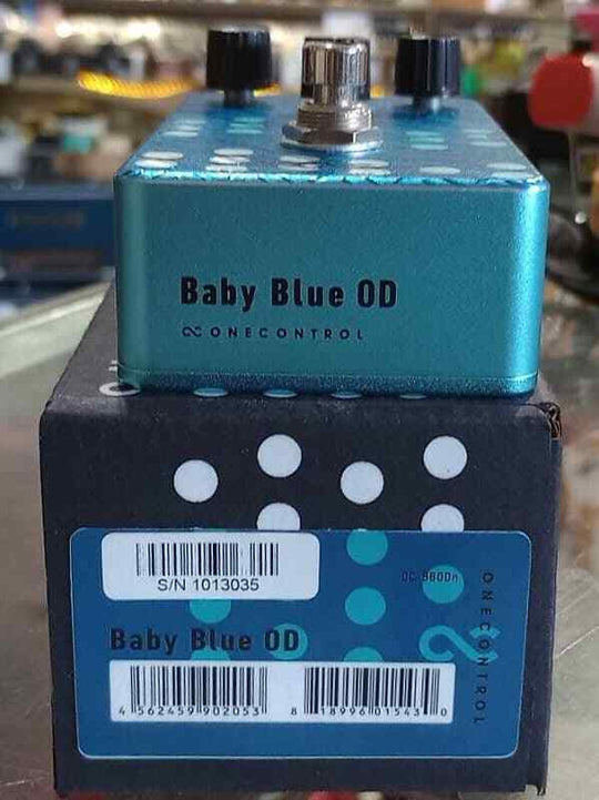 One Control Japan Baby Blue Overdrive BJF designed- with orig box