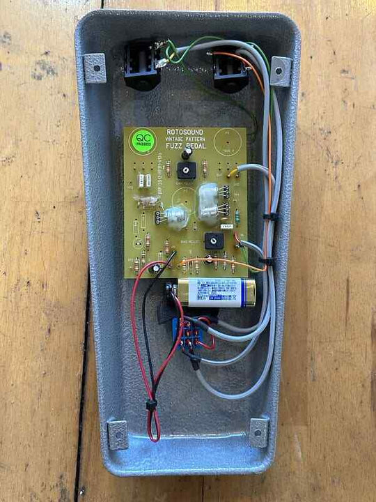 Rotosound Fuzz Reissue with original box & paperwork 2013 - Silver Hammer finish