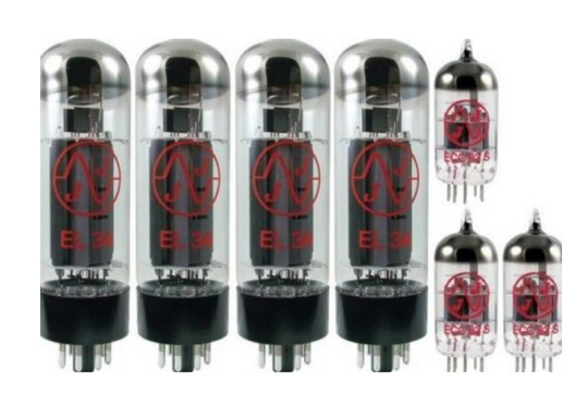 Complete set JJ replacement tubes for 100 watt Marshall JCM 800  & JMP