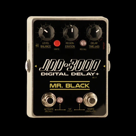 NEW in box Mr Black JDD-3000+ MkII Tap Tempo Digital Delay