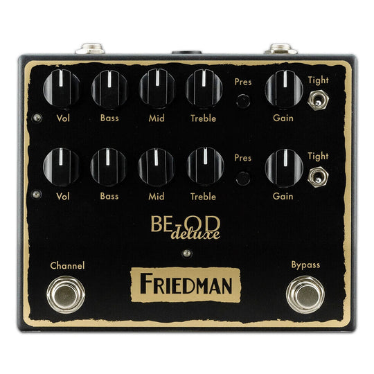 Brand New  Friedman Amplification FRIEDMAN BE-OD Deluxe Pedal