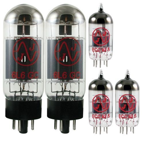 New JJ/Tesla tube set for Fender Hot Rod Deluxe / Hot Rod Deville 12AX7 & 6L6GC