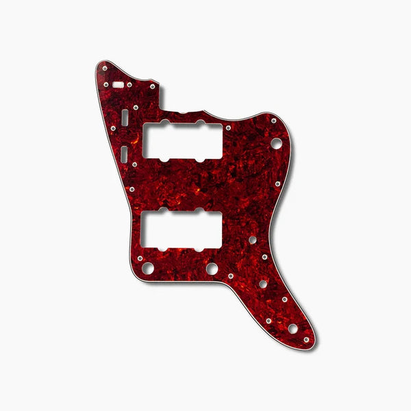 Allparts 13-hole Pickguard for US Jazzmaster® Red Tortoise .