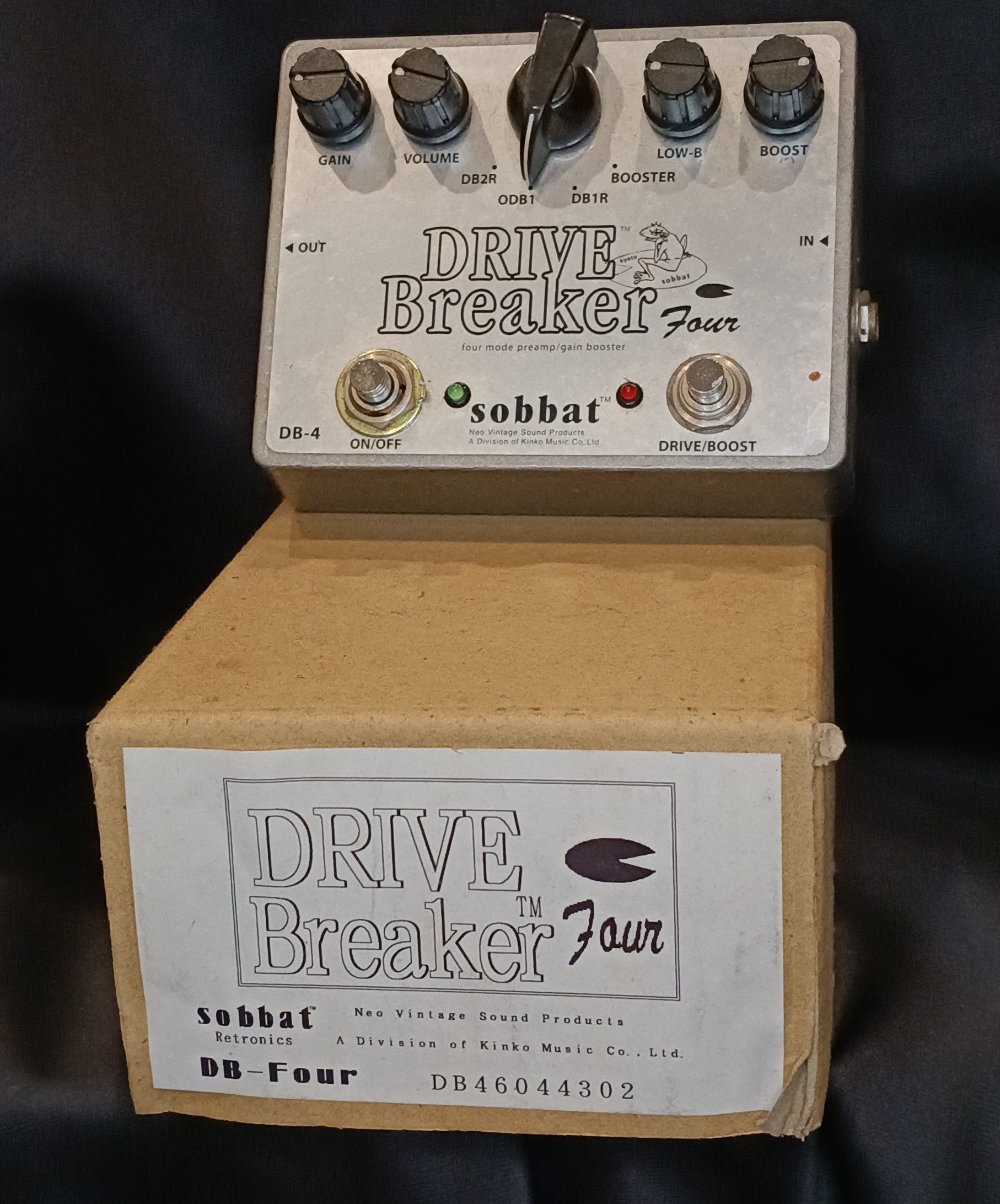 Sobbat DB-4 Drive Breaker Four w/Box & leaflet. orig 2006 version