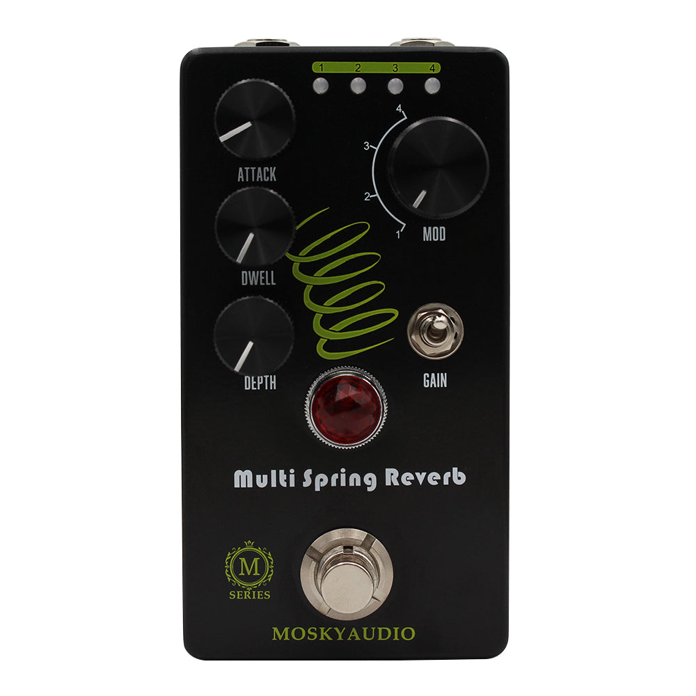 Mosky Multi Spring Reverb - 4 mode modulated digital pedal