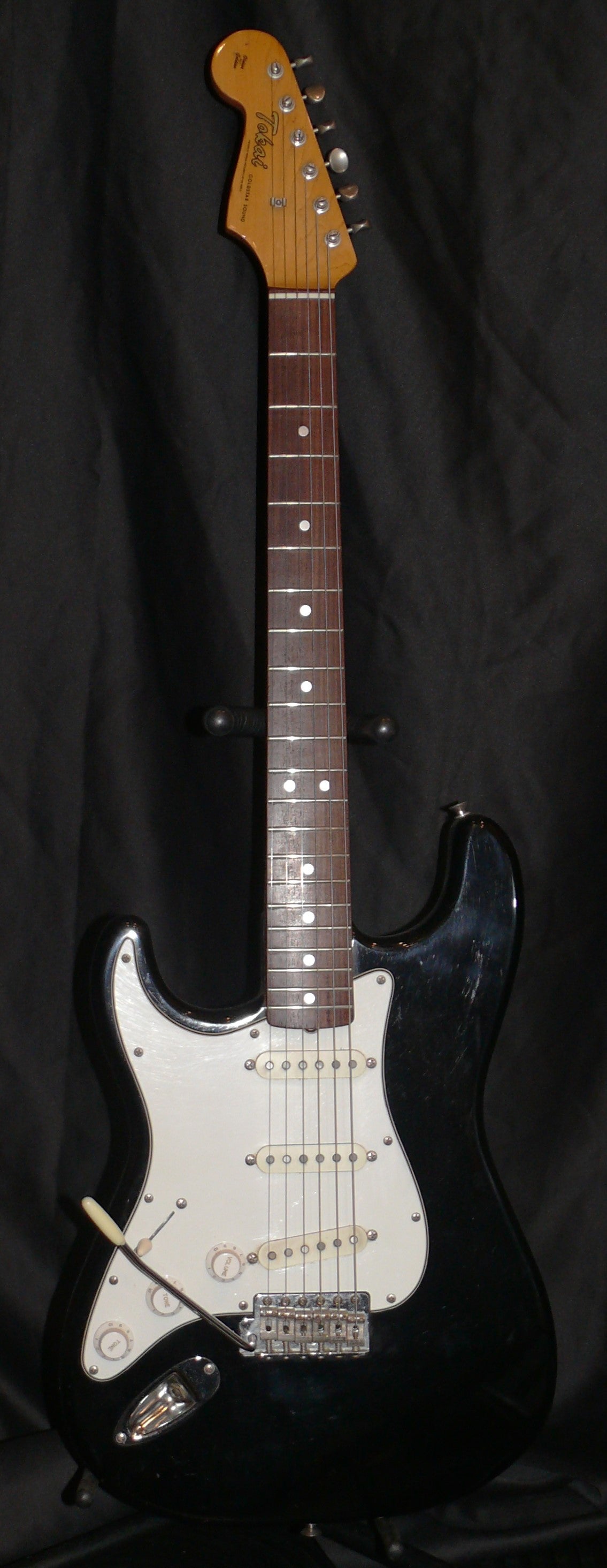 tokai トーカイ stratocaster レフティ left Tokai Japan Goldstar Sound circa 1984 lefty-left handed Black MIJ ST