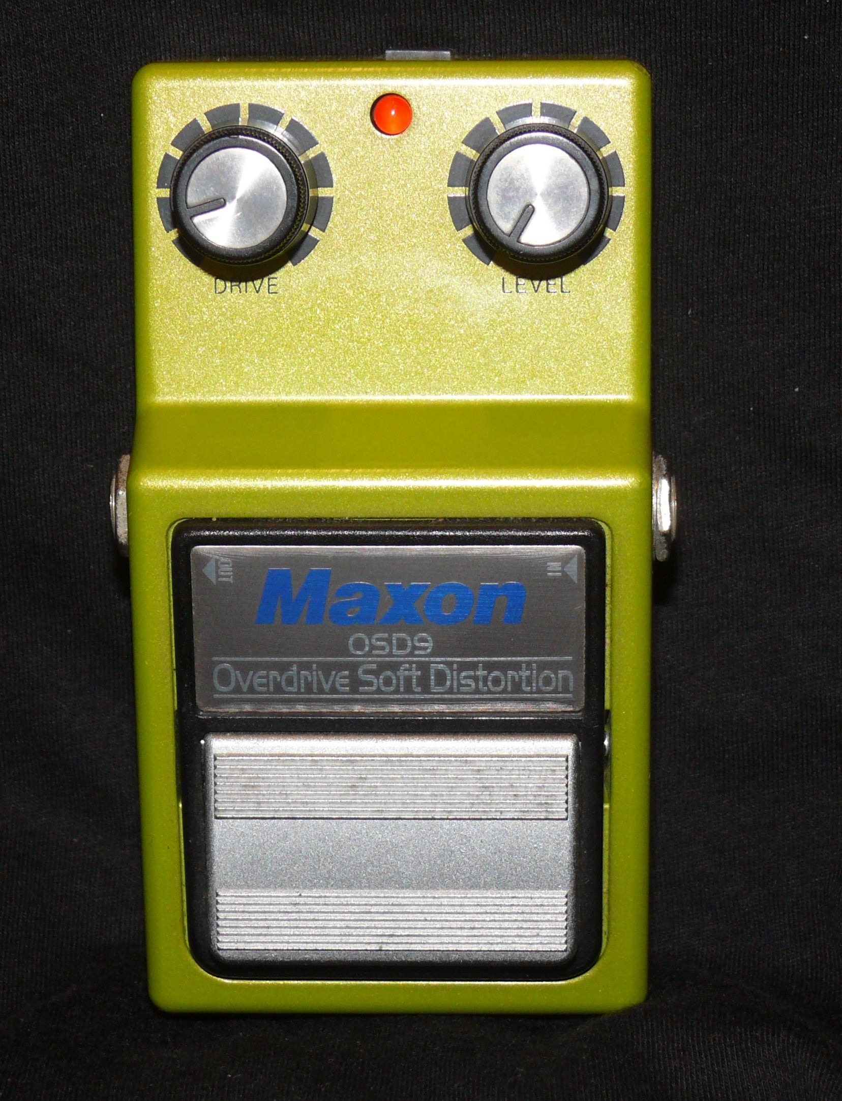 Maxon OSD9 Overdrive Soft Distortion-box & operating manual-Japan Made