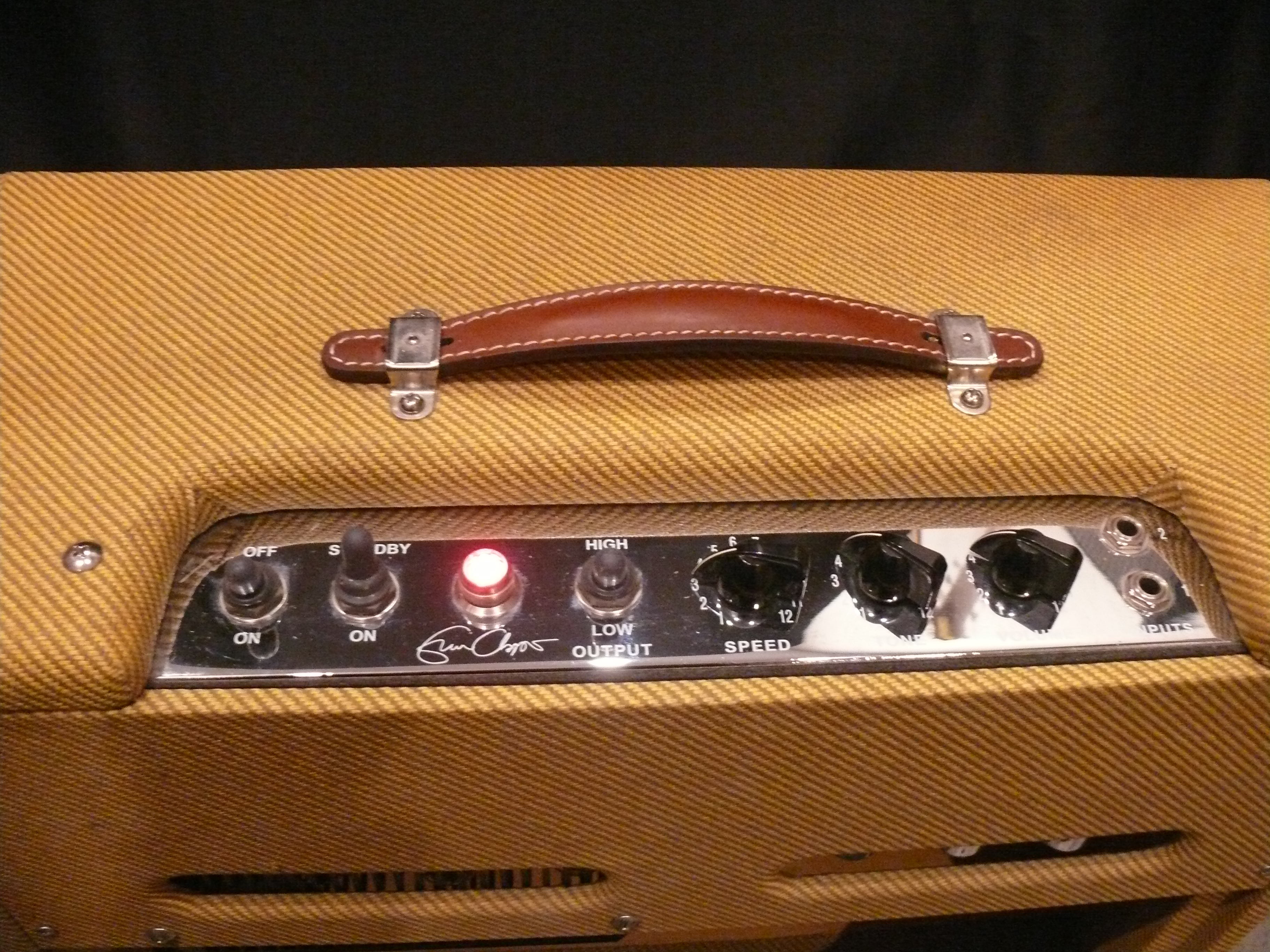 eric clapton EC tremolux 着払い Fender EC Tremolux Eric Clapton Signature Combo Factory 240 volt Tweed