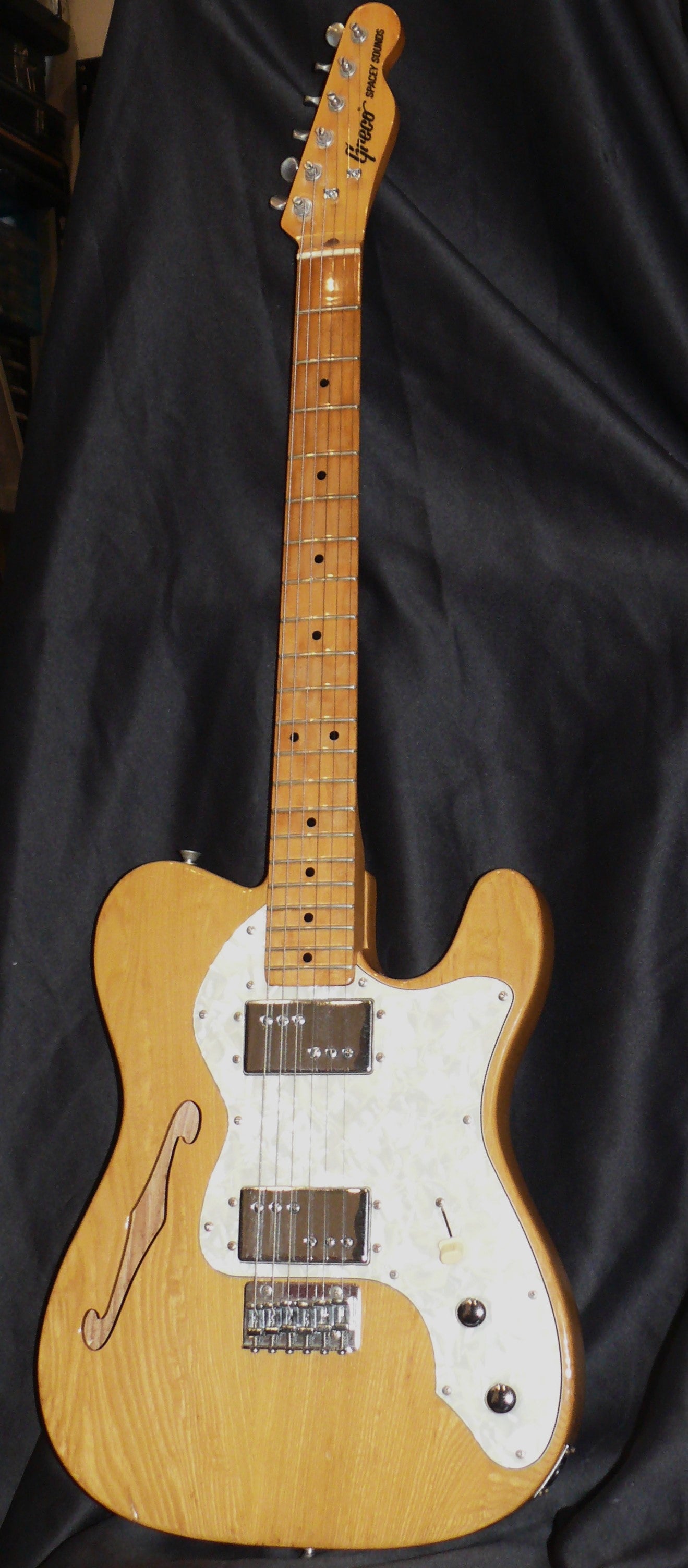 Greco SPACY SOUNDS テレキャスター　1978年製 Greco Japan `78 Spacey Sound TE500 Tele Thinline type @ Global Vintage