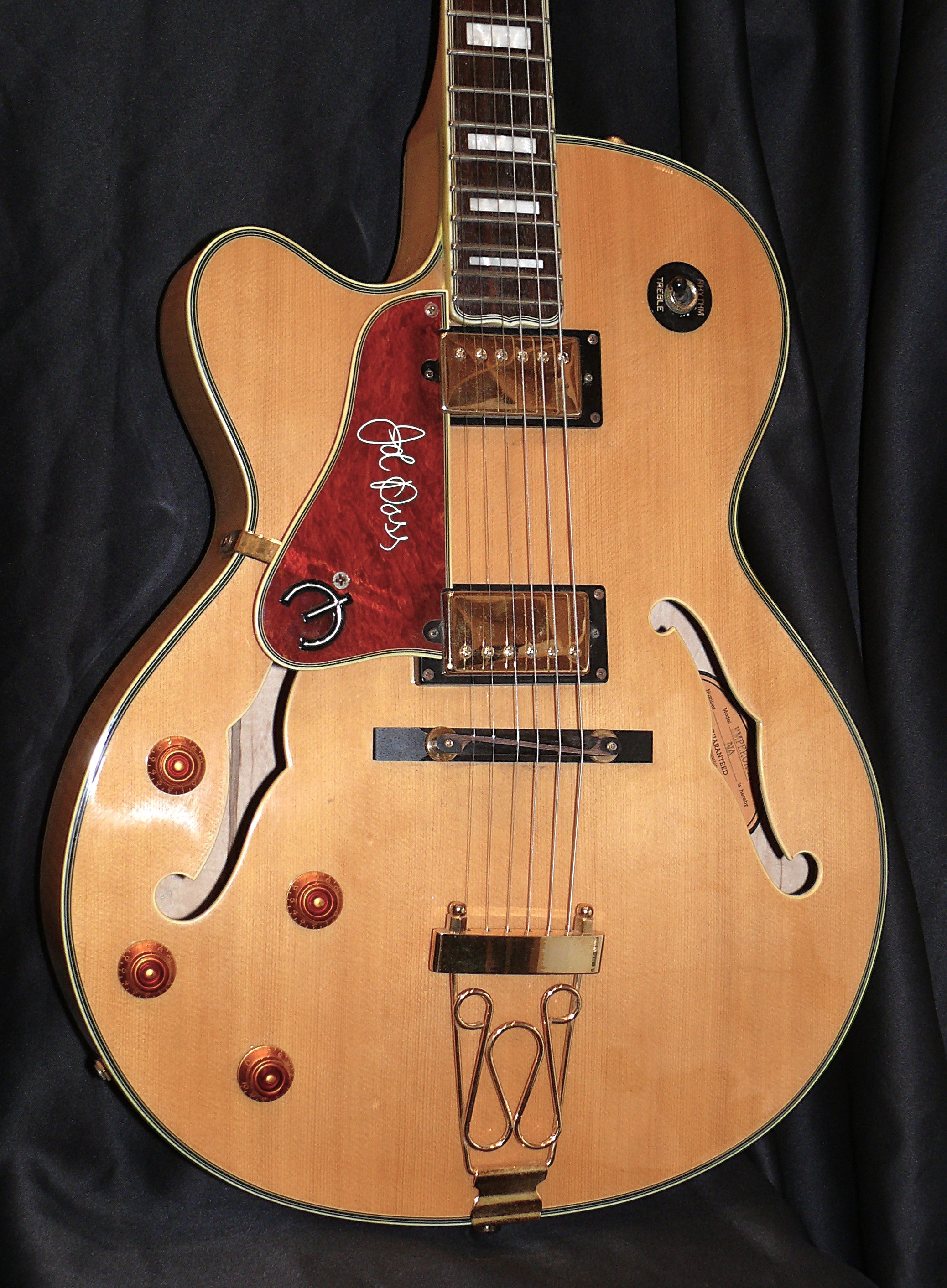 Epiphone Emperor Lefty エピフォン エンペラー レフティ EPIPHONE Emperor II Left-Handed (Model ETE2L) for sale - Price and