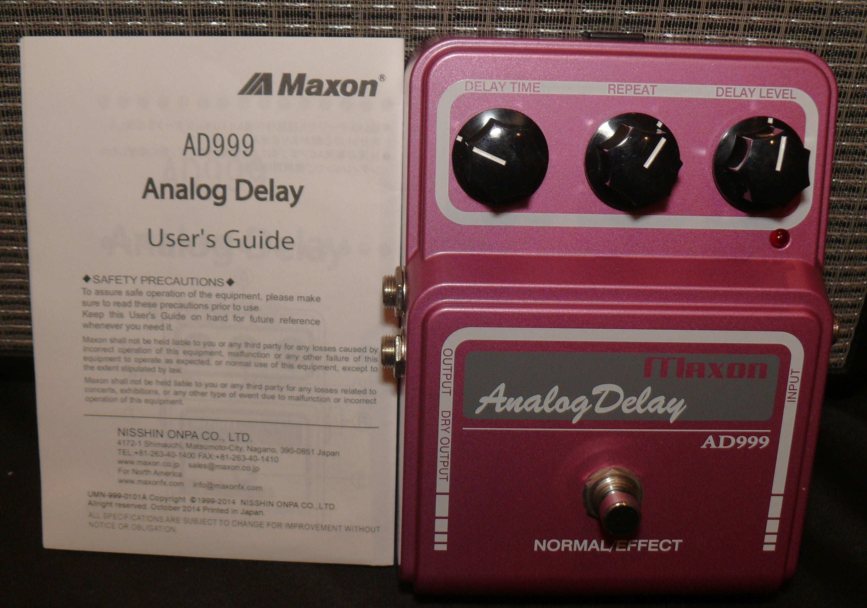 Pearl Japan AD-08 Analog Delay with original box-